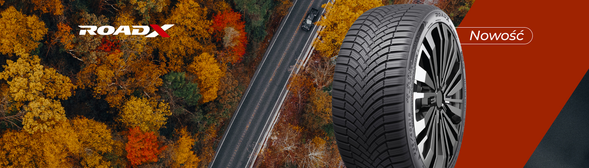 Nowa opona całoroczna RoadX Multiseason – bezpieczna i ekonomiczna jazda przez cały rok